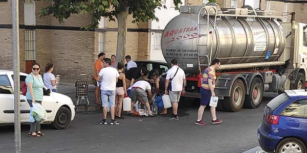 Cisternas de agua a domicilio