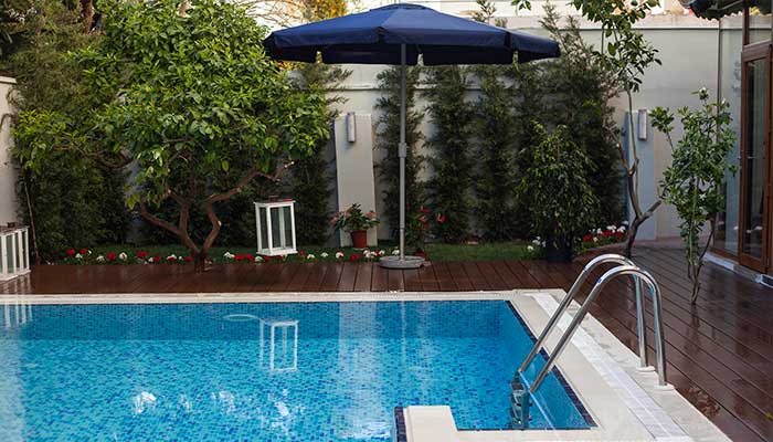 Cuba de agua para llenar piscinas