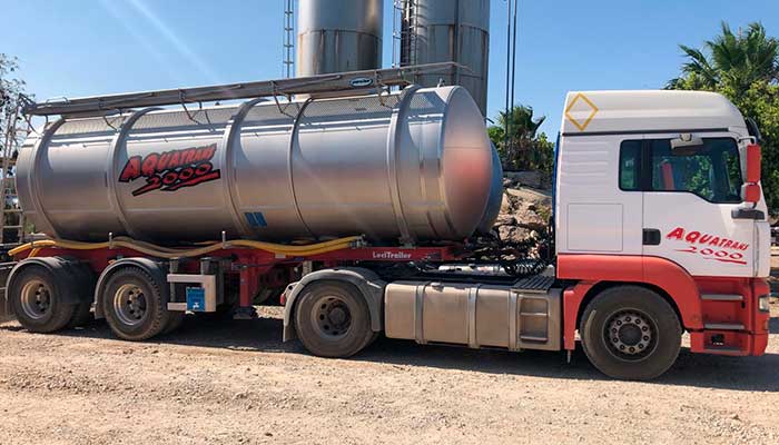Cubas de agua para tractor