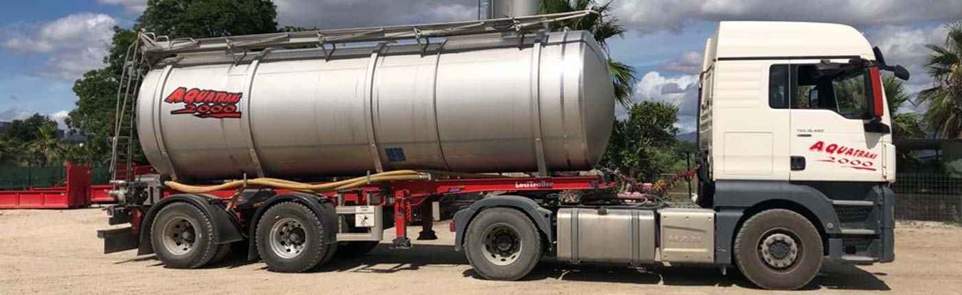 Transporte de agua para regadío