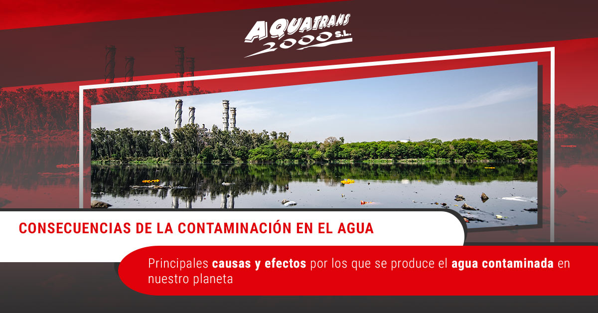 consecuencias de la contaminación del agua